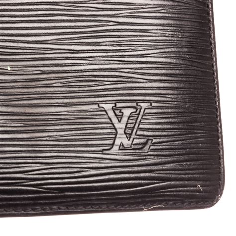 black epi louis vuitton|Louis Vuitton epi leather wallet.